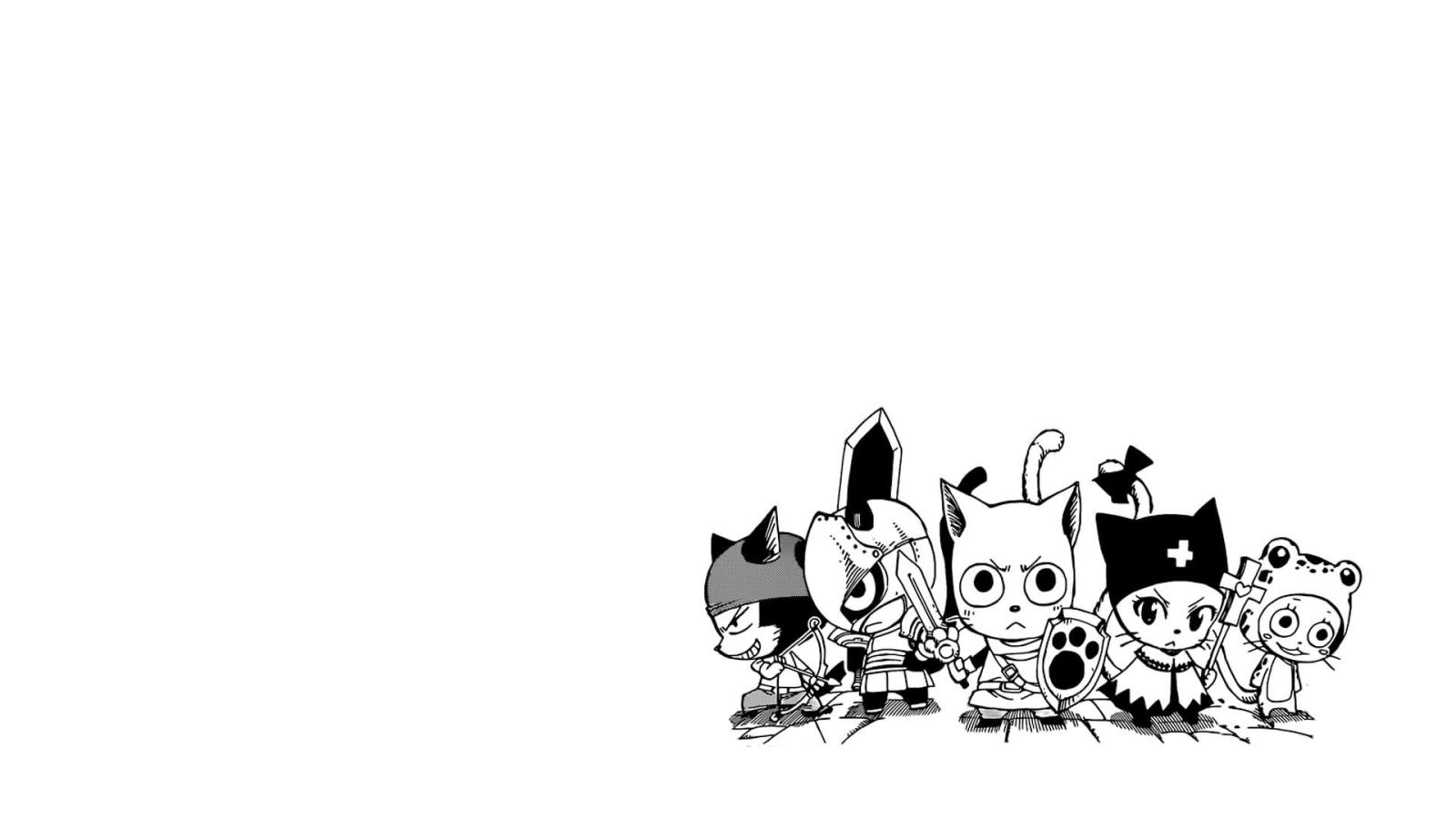 1920x1080 Happy Cats of Fairy Tail Manga Wallpaper | Daily Anime Art