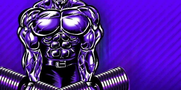 1024x768 46+] Cartoon Bodybuilding Wallpaper on WallpaperSafari