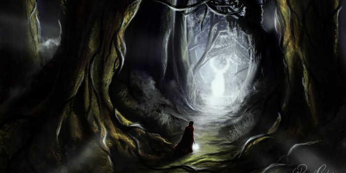1920x1080 ArtStation - First Environmental - Harry Potter - Forbidden Forest