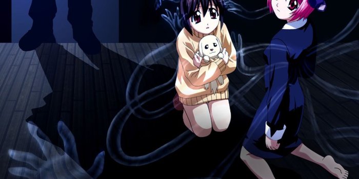 1024x768 Elfen Lied Wallpaper: Elfen Lied Helping Hands - Minitokyo