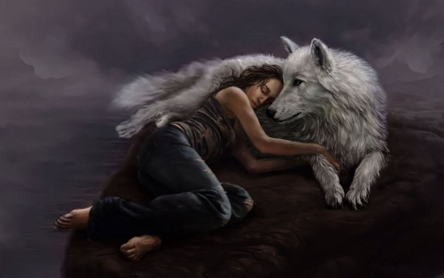 1440x900 love my wolf Wallpaper and Background Image | 1440x900 | ID:323395