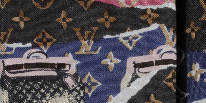 1488x1488 LOUIS VUITTON Silk Monogram Wallpaper Bandeau 40809