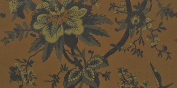 1280x1280 Yarmouth Floral Tobacco LWP68583W by Ralph Lauren Wallpaper
