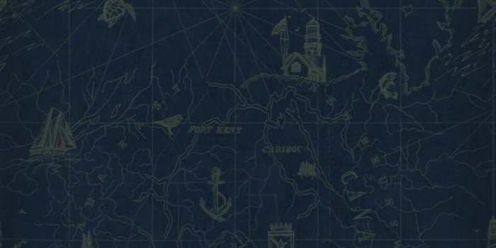 1000x1000 Ralph Lauren Signature Islesboro Searsport Map PRL5027/04 Wallpaper