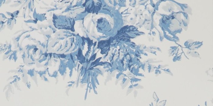 1063x1073 Ralph Lauren Wallpaper Wainscott Floral Porcelain