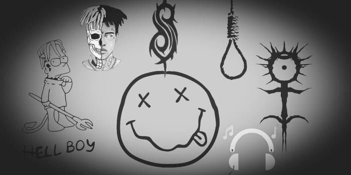 1920x1080 lil peep xxtentacion nirvana slipknot ghostemane - Album on Imgur