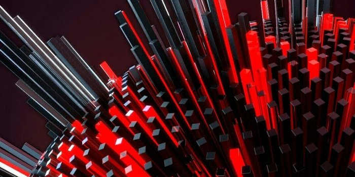 1080x1920 Red and Black 3D Wallpaper | *Abstract and Geometric Wallpapers