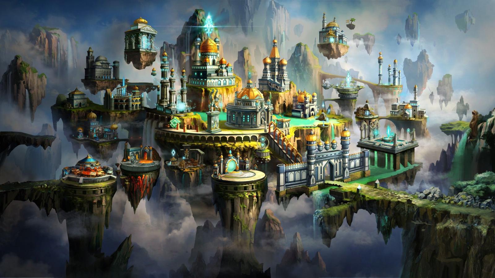 3000x1688 Fantasy City Wallpaper 18 - 3000 X 1688