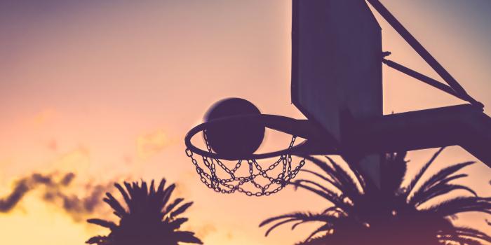 3840x2400 Basketball Passing Through The Hoop widescreen wallpaper | Wide