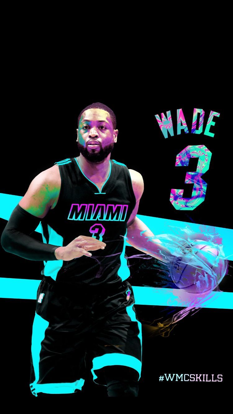 750x1334 Dwyane wade Miami Heat wmcskills photoshop | NBA | Miami heat