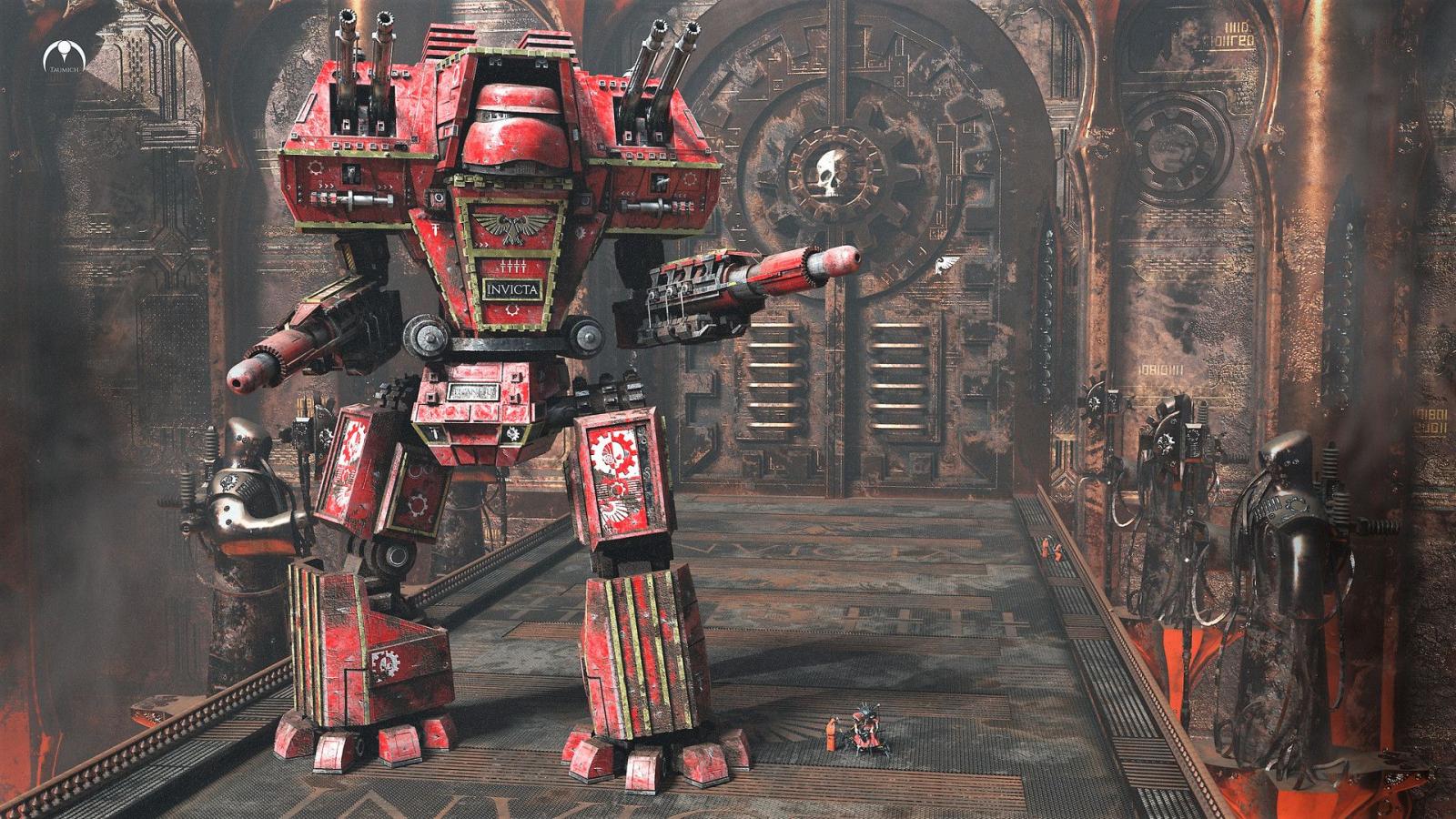 1920x1080 ArtStation - Warhammer 40,000 Warlord Titan - Legio Invicta, Michael