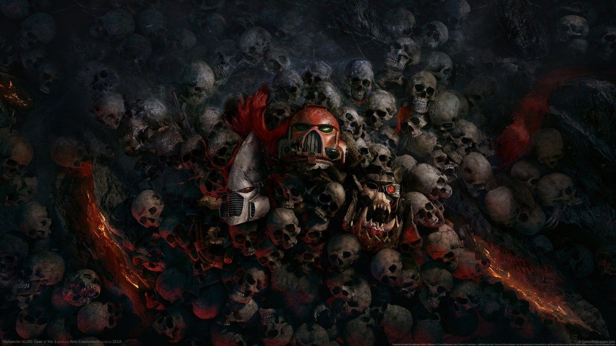 1200x675 Warhammer 40k – pile of skulls | Zoom Comics - Daily Comic Book