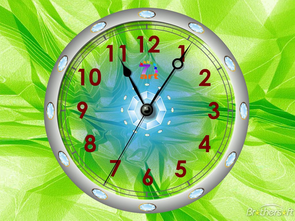 1024x768 Working Clock Wallpaper Screensaver 1024x768 (437.83 KB)