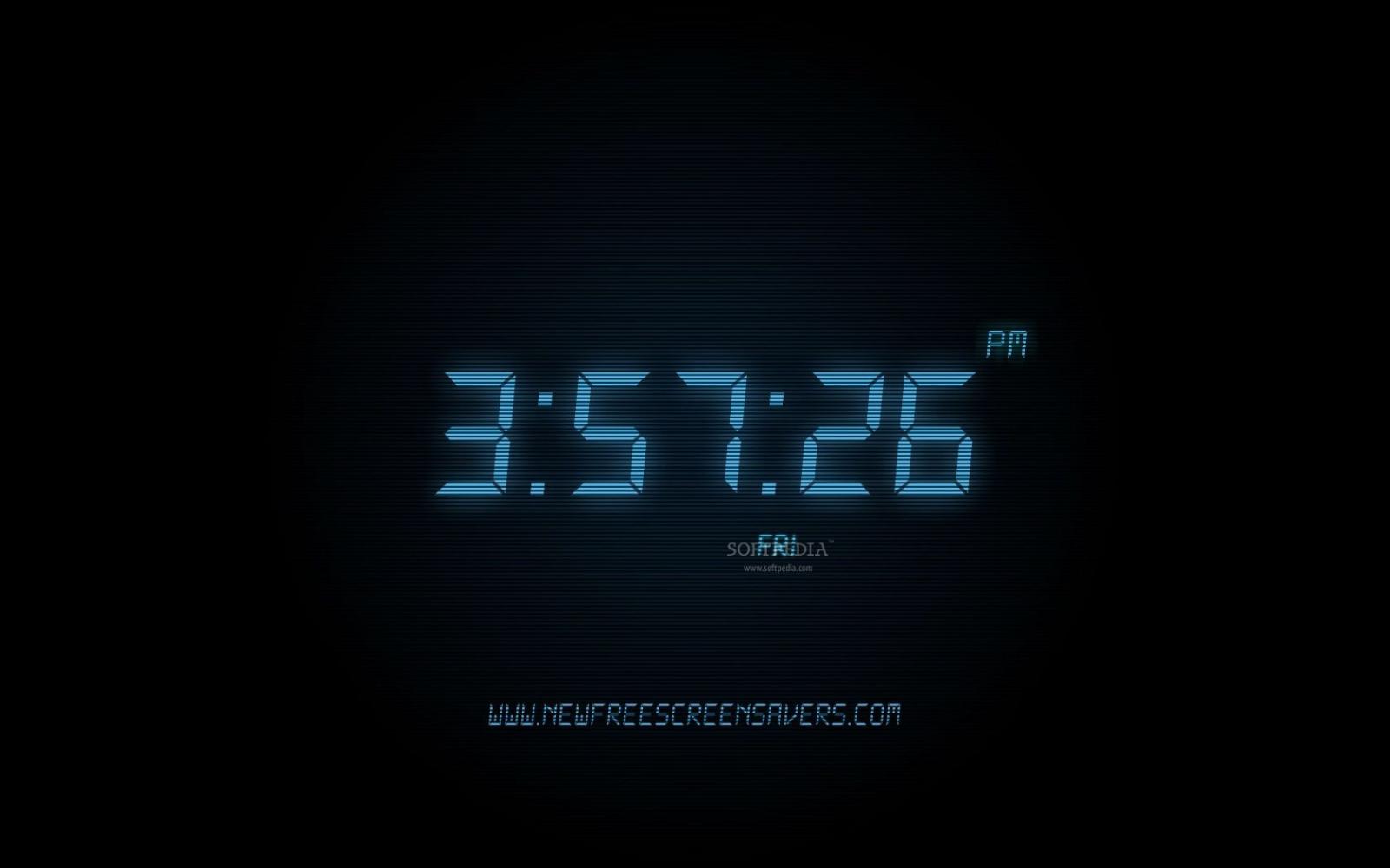 1680x1050 Free download Digital Clock Wallpaper For Windows 7 Digital Clock