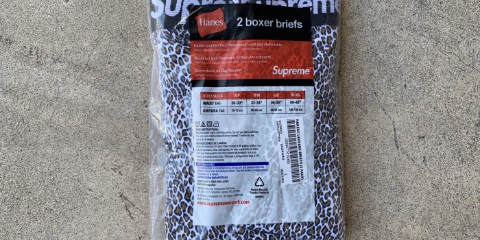 2048x1536 Supreme Hanes Boxer Briefs (2 Pack) 'Leopard'