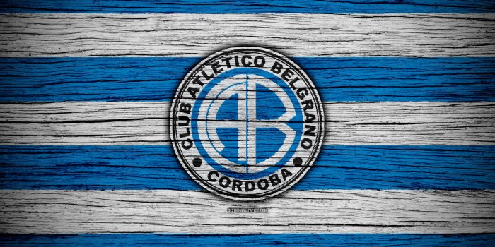 3840x2400 Download wallpapers Belgrano, 4k, Superliga, logo, AAAJ, Argentina