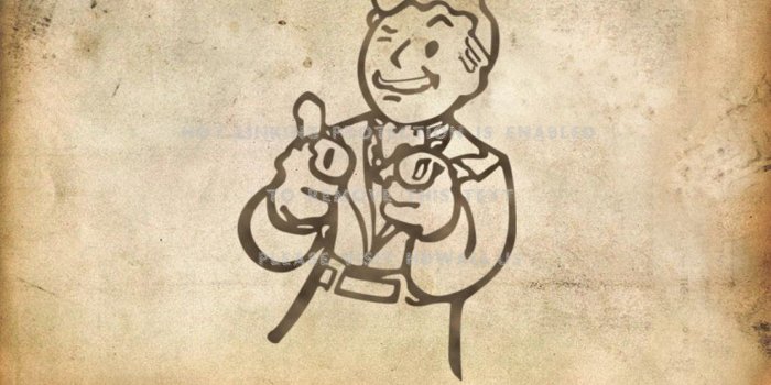 1680x1050 fallout vault boy games