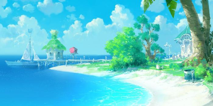 1250x938 Anime beach wallpaper - SF Wallpaper