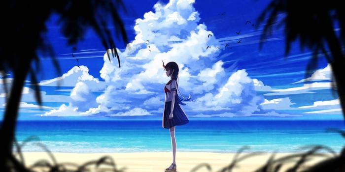 1920x1080 Anime beach wallpaper Gallery