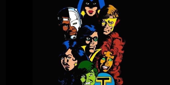 1024x768 Wallpaper: New Teen Titans (by George Perez). Seriously, my favorite