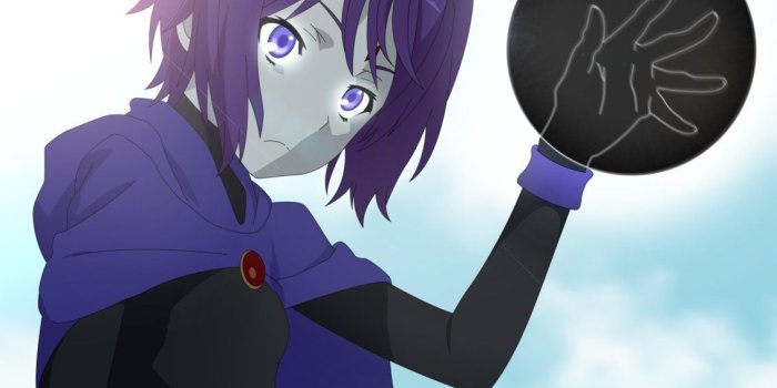 1131x707 Young Raven Anime [Teen Titans][Wallpaper] by geekysoundcat