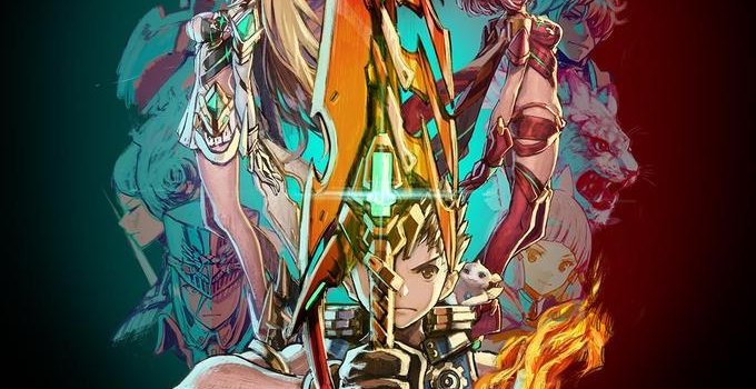 680x1209 Amazing artwork fitting for a phone wallpaper (Xenoblade Chronicles
