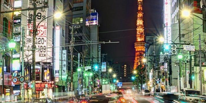 950x1689 Busy Tokyo Street Night Hd Mobile Wallpaper - Tokyo Wallpaper 4k