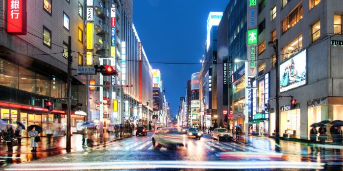 2400x1350 The Endless Night Streets of Tokyo widescreen wallpaper | Wide