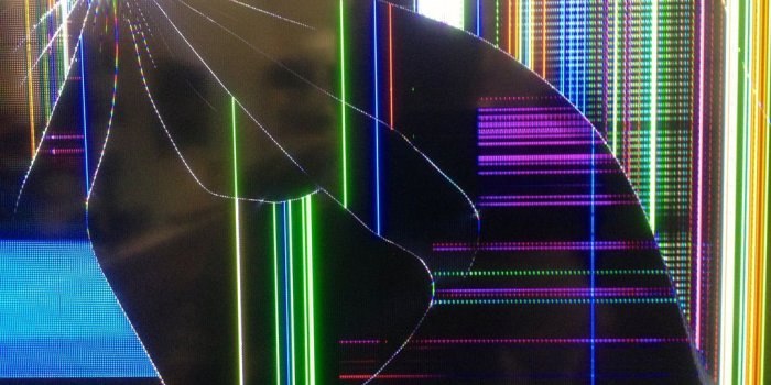 1024x768 48+] Broken TV Screen Wallpaper on WallpaperSafari