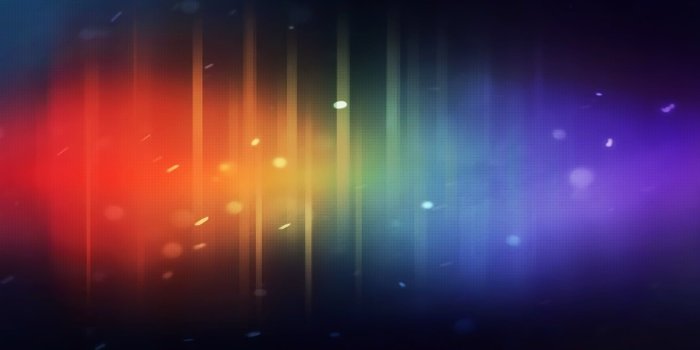 1920x1200 Black and gray LED light, colorful, digital art, triple screen HD