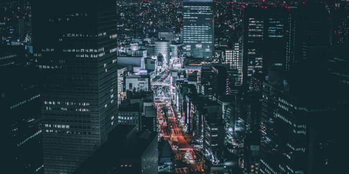 3840x2560 a dim shot of the streets of tokyo at nightlost in tokyo 4k