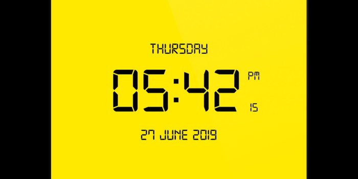 1240x1920 LED Digital Clock Live Wallpaper for Android - APK Download
