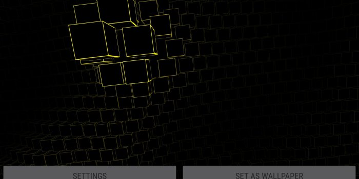 2560x1440 Neon LED Cubes Particles 3D Live Wallpaper for Android - APK Download