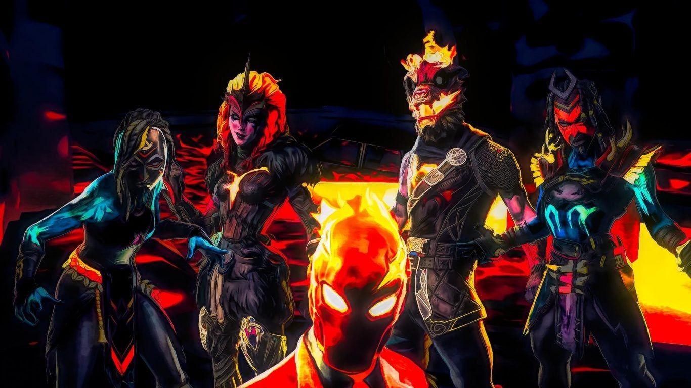 1366x768 Fortnite Patch V8.20: Leaked Molten Battle Hound Skin, Shaman Skin