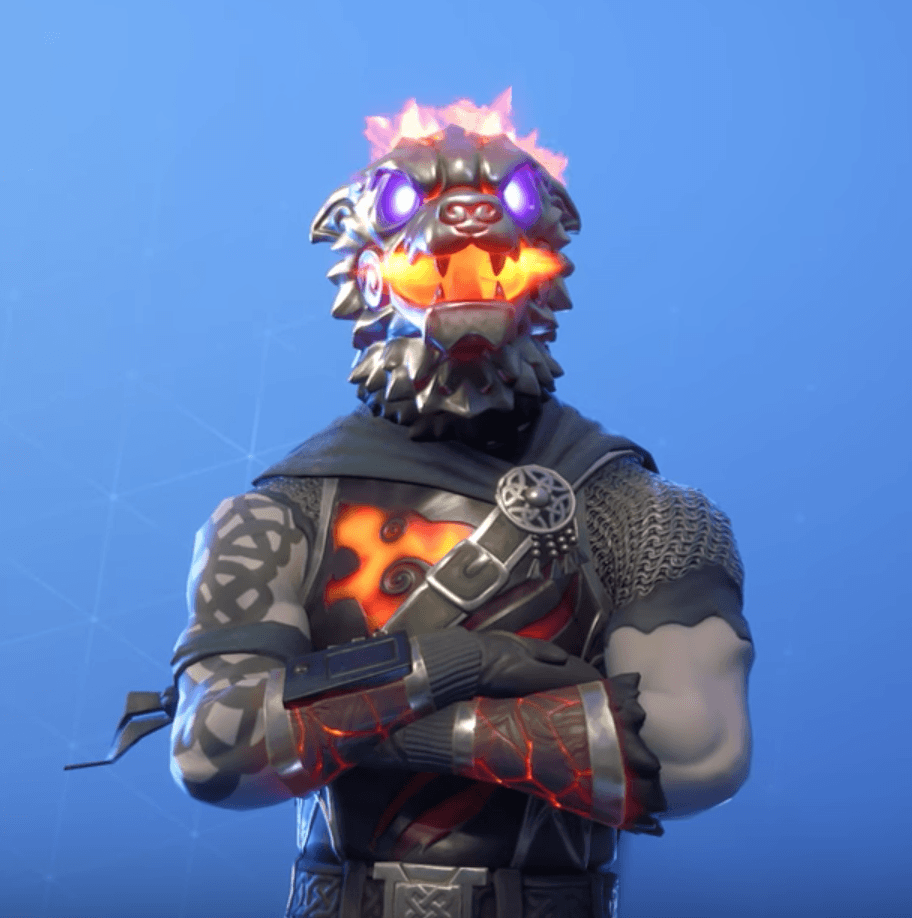 912x918 Molten Battle Hound Fortnite Wallpapers