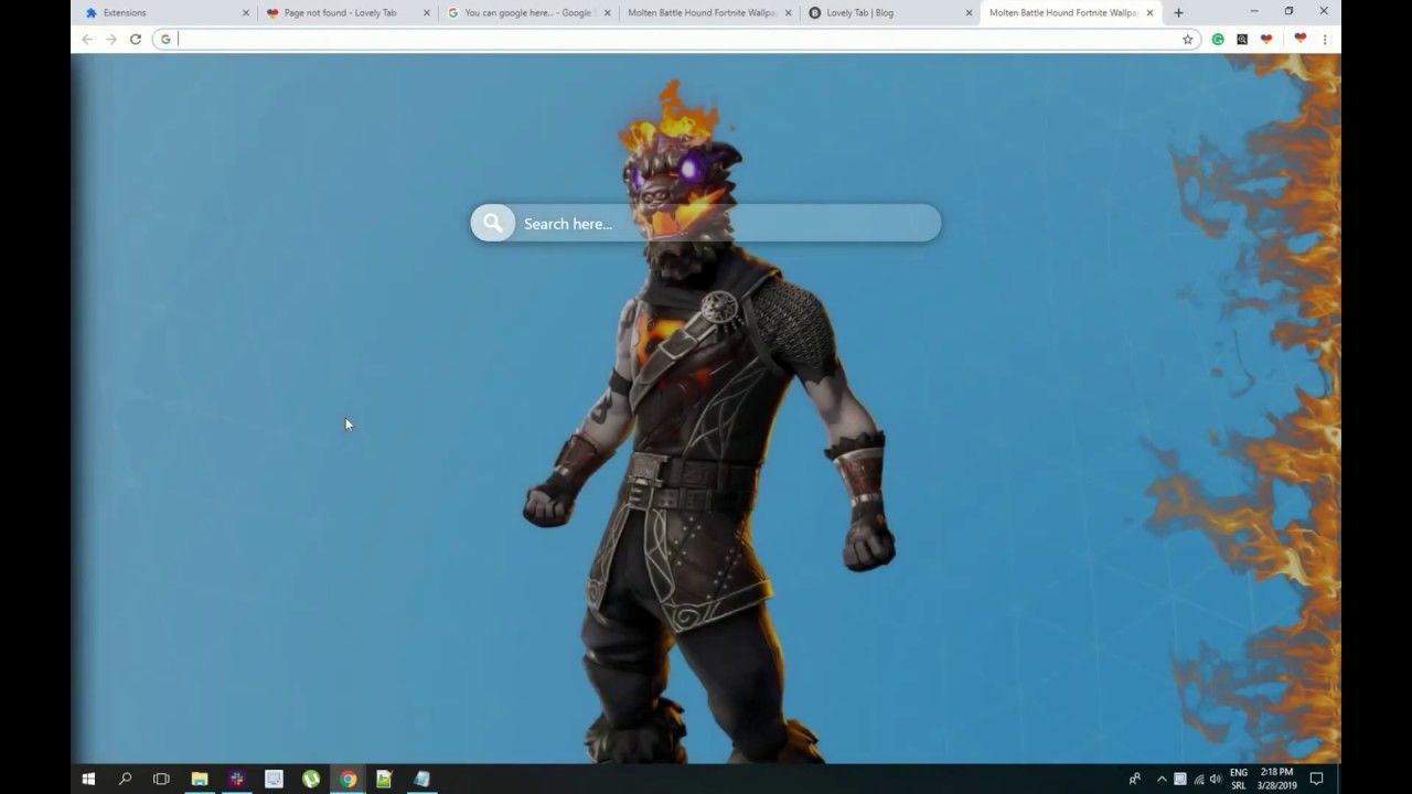 1280x720 Molten Battle Hound Fortnite Skin - New Lava Legends Pack