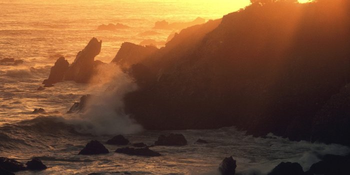 1600x1200 Nature: Pacific Sunset, Northern California, picture nr. 40450