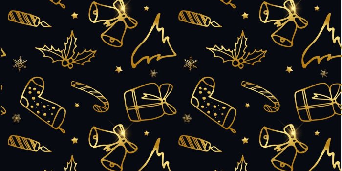 1332x850 Wallpaper decoration, background, gold, black, New Year, Christmas