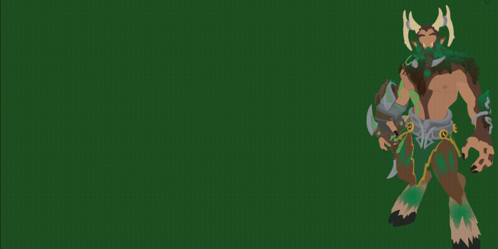 1600x900 ArtStation - Smite | Cernunnos Minimalist Wallpaper, Jay R