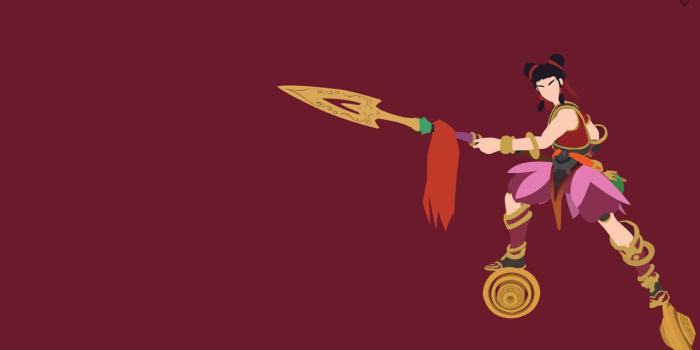 1920x1080 ArtStation - Smite | Ne Zha Minimalist Wallpaper, Jay R
