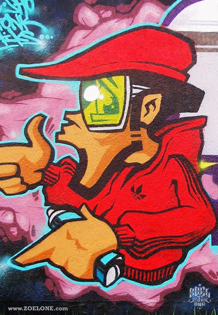 750x1080 Graffiti, Street Art, Urban Art, Graffiti character, Bboy character