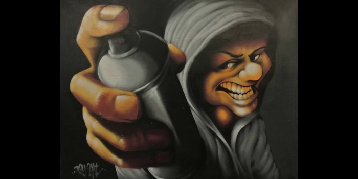 1280x720 Bboy Graffiti Wallpaper - 0425