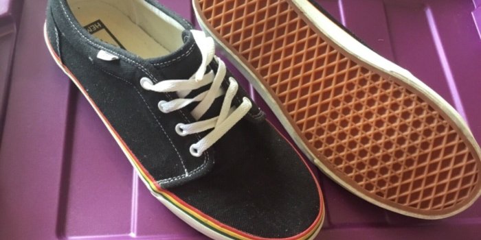1600x1200 Vans Men's Hemp Rasta Black Low Top Sneaker Shoes Skate Size 10 1/2 never  worn