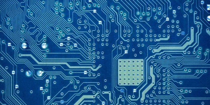 3840x1200 HD wallpaper: electronic circuit illustration, minimalism