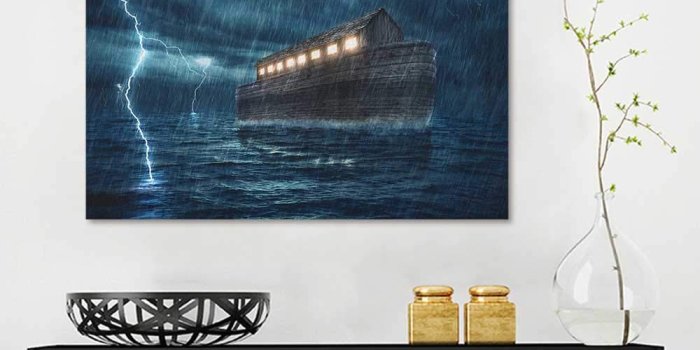 1000x1000 Amazon.com: Canvas Prints Wall Decor Art Nature,Old Nostalgic Wooden