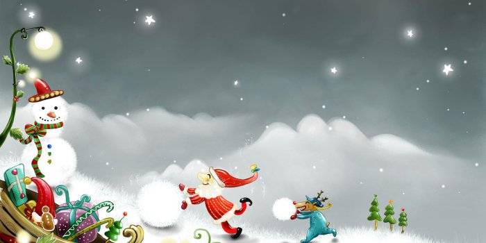 1440x900 Free Santa Claus Wallpaper #6794077