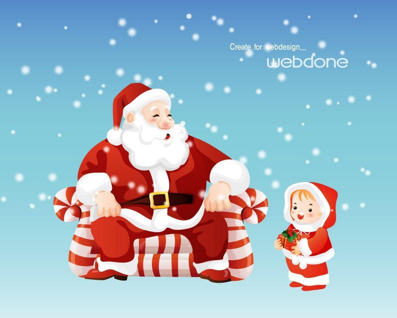 1280x1024 Santa Claus Wallpapers