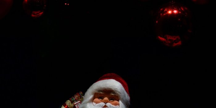 1350x2400 Download wallpaper 1350x2400 santa claus, christmas, new year, toys