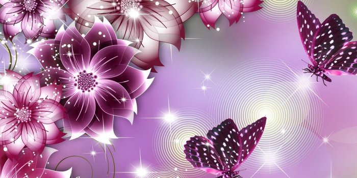 1920x1080 Purple Butterfly Background Wallpaper HD | 2019 Live Wallpaper HD