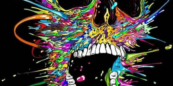 720x1280 Colorful skull Wallpaper by Dollpartz - 44 - Free on ZEDGE™
